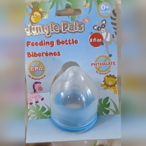 New boys 6 piece Safari baby shower gift set zebra lion frog raccoon, T1MIS - Picture 3 of 7